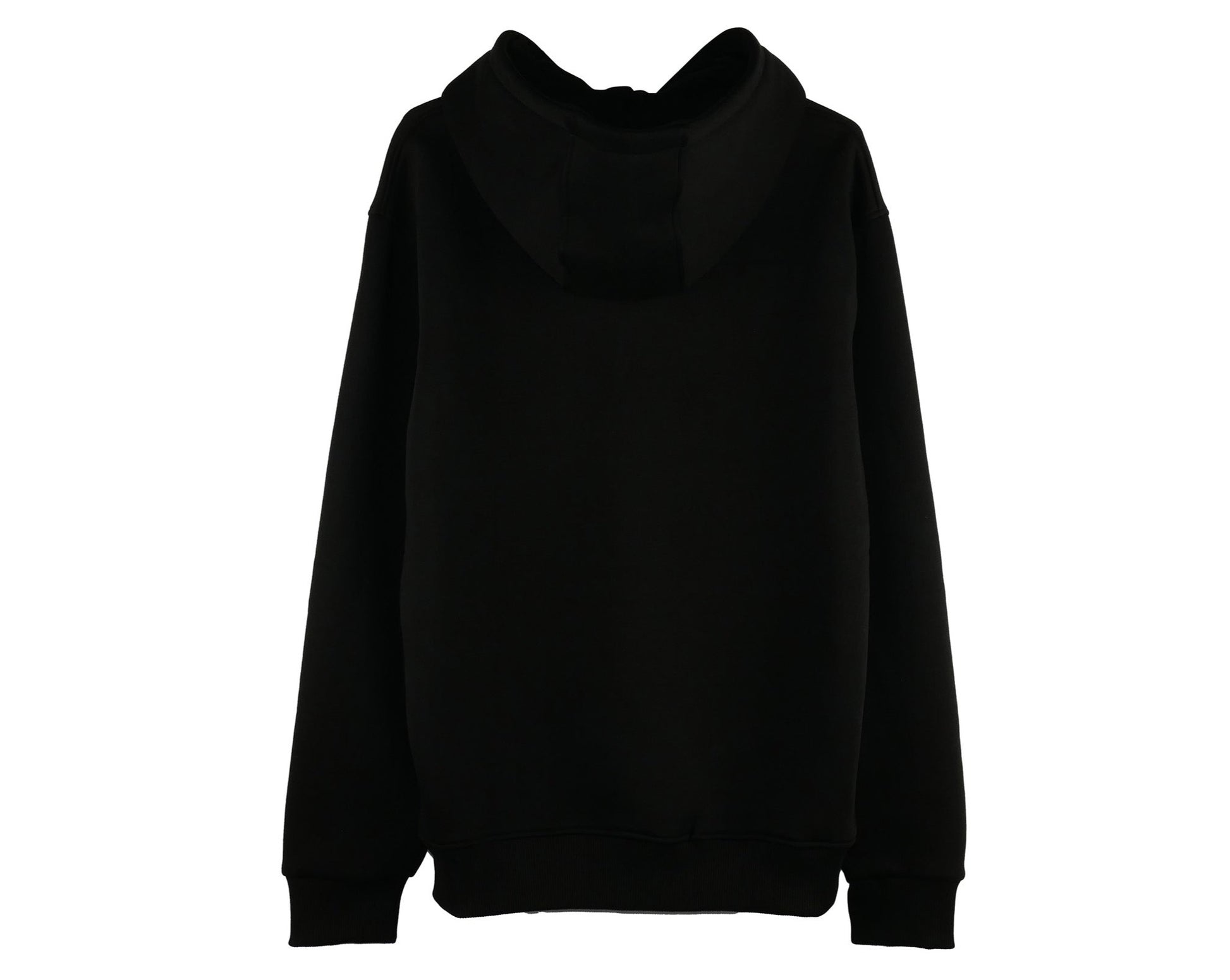 HOODIE BLACK SQUARES Made with soft materials and a luxurious fleece lining, back side