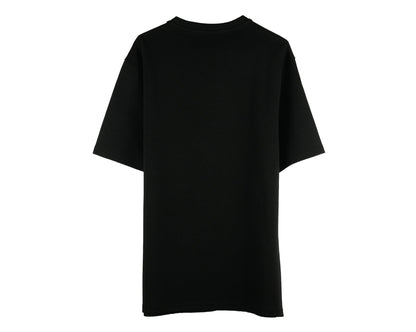 SQUARES T-shirt black T-shirt boasts a relaxed fit, ideal for comfortable wear, back side